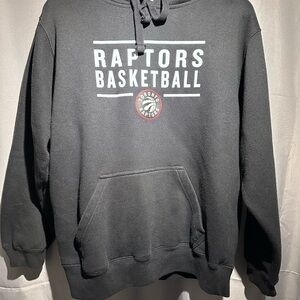 J. America Black Raptors Basketball Sweater